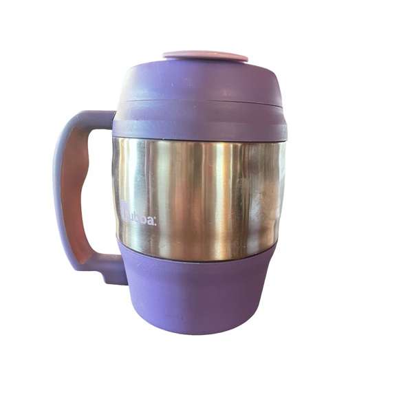 Bubba Keg 52oz Purple Travel Mug Classic Handle Bottle Opener  Flip Lid Hot Cold - Picture 1 of 6